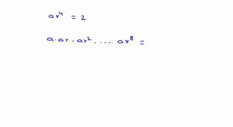 if-the-fith-term-of-a-gp-is-2-then-the-product-of-its-first-9-terms-is-a-64-b-512-c-128-d-256