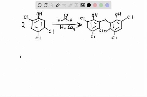 hexachlorophene-a-substance-used-in-the-manufacture-of-germicidal-soaps-is-prepared-by-reaction-of-2