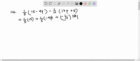 simplify-by-clearing-parentheses-and-combining-like-terms-see-examples-10-12-frac1515-4-p-frac11010-