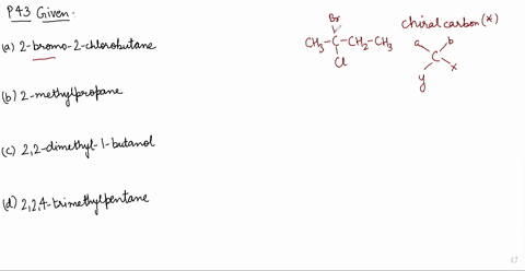 which-of-the-following-can-show-optical-isomerism-a-2-bromo-2-chlorobutane-b-2-methylpropane-c-22-di