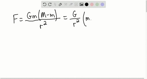 A mass M is split into two parts, m and M-m, which are then...