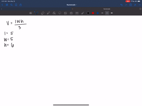find-the-volume-of-each-solid-round-to-the-nearest-tenth-if-necessary-square-pyramid-length-5-in-hei