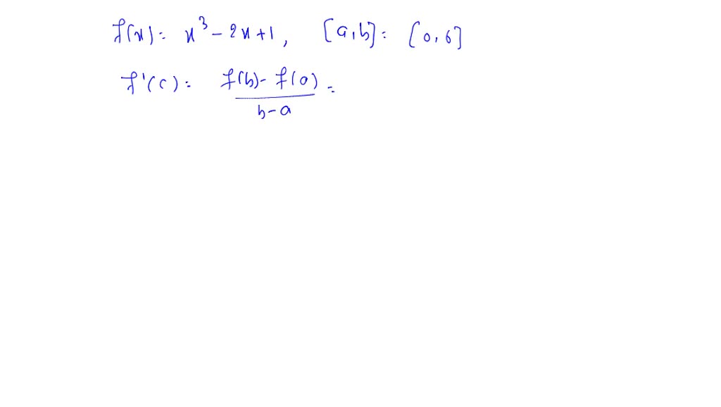 SOLVED:Determine whether or not each function f satisfies the ...