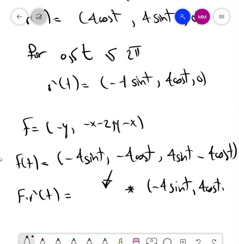 verify-that-the-line-integral-and-the-surface-integral-of-stokes-theorem-are-equal-for-the-followi-6