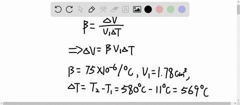 Solved Ii An Aluminum Sphere Is 8 75 Cm In Diameter What Will Be Its Change In Volume If It Is Heated From 30 Ci