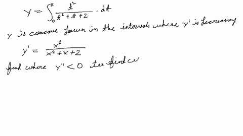 on-what-interval-is-the-curve-yint_0x-fract2t2t2-d-t-concave-downward