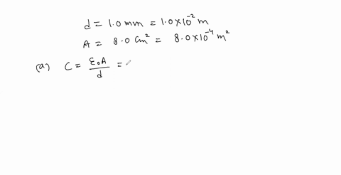 an-air-filled-capacitor-is-made-from-two-flat-parallel-plates-10-mathrmmm-apart-the-inside-area-of-e