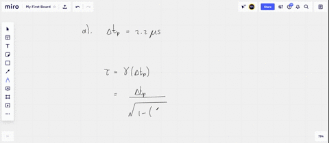 the-muon-is-an-unstable-particle-that-spontaneously-decays-into-an-electron-and-two-neutrinos-in-a-r