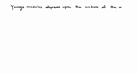 the-youngs-modulus-of-a-wire-of-length-l-and-radius-mathrmr-is-y-if-the-length-is-reduced-to-l-3-and