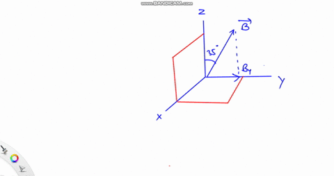 the-drawing-shows-two-surfaces-that-have-the-same-area-a-uniform-magnetic-field-vecb-fills-the-space
