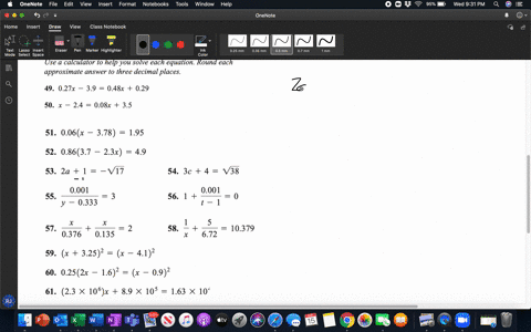 use-a-calculator-to-help-you-solve-each-equation-round-each-approximate-answer-to-three-decimal-pl-5