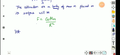 if-a-planet-of-given-density-were-made-larger-its-force-of-attraction-for-an-object-on-its-surface-w