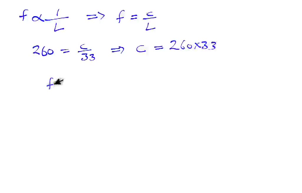 SOLVEDA guitar string of 60 cm length has a fundamental frequency of