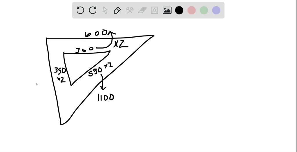 SOLVEDA park has two similar triangular jogging paths as shown. The dimensions of the inner