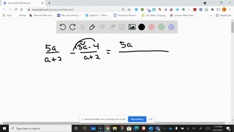 add-or-subtract-the-expressions-with-like-denominators-as-indicated-frac5-aa2-frac3-a-4a2
