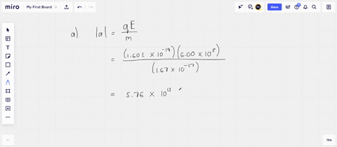 a-proton-is-projected-in-the-positive-x-direction-into-a-region-of-uniform-electric-field-mathbfe-60