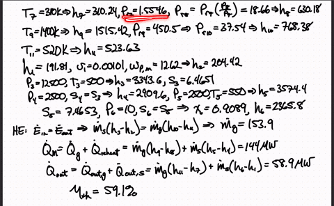 the-gas-turbine-cycle-of-a-combined-gas-steam-power-plant-has-a-pressure-ratio-of-12-air-enters-the-