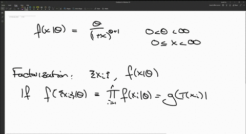 let-x_1-ldots-x_n-be-an-iid-sample-from-a-distribution-with-the-density-function-fx-thetafractheta1x