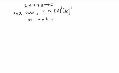 the-reaction-2-mathrma3-mathrmb-longrightarrow-mathrmc-is-first-order-with-respect-to-mathrma-and-7