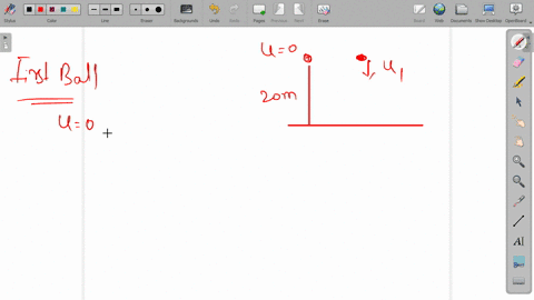a-shell-is-shot-with-an-initial-velocity-vecv_1-of-20-mathrmm-mathrms-at-an-angle-of-60circ-with-the