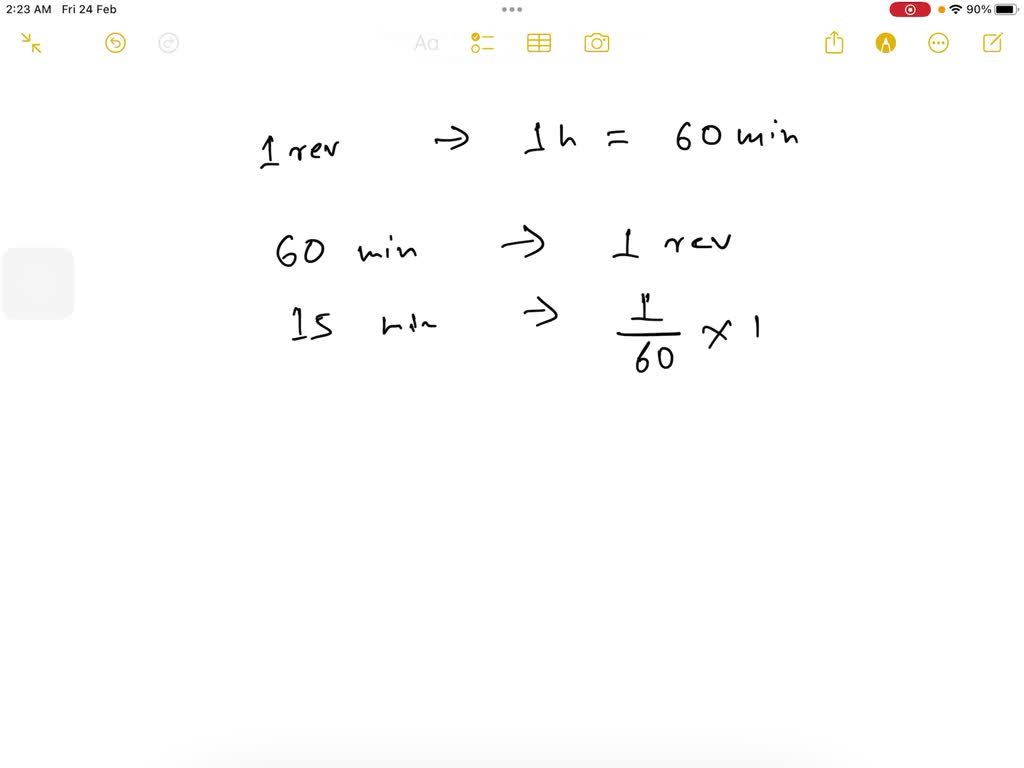 SOLVEDThrough how many radians does the minute hand of a clock rotate