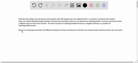 distinguish-fermions-and-bosons-using-the-concepts-of-indistiguishability-and-exchange-symmetry