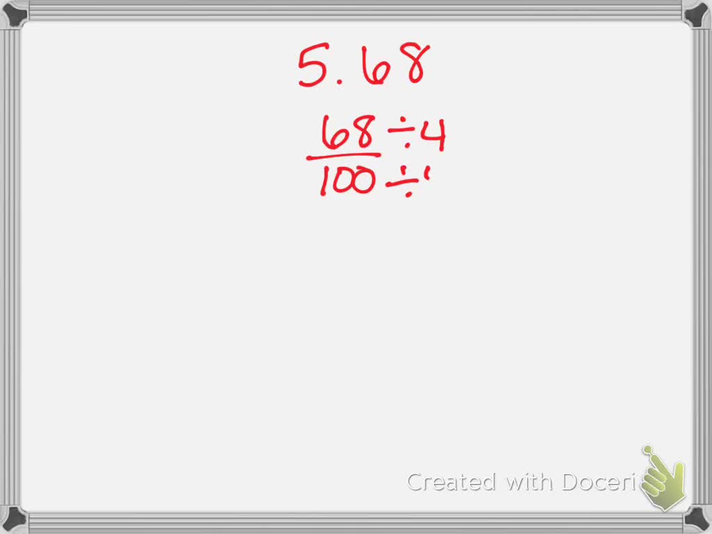 SOLVED:Convert to fraction notation. 85.5 %