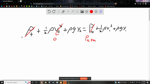 ii-suppose-the-top-surface-of-the-vessel-in-fig-13-55-is-subjected-to-an-external-gauge-pressure-p_2