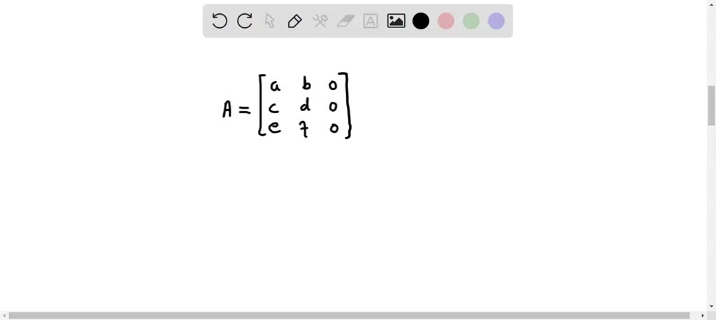 Show that an irreducible matrix cannot have a 0 row or column. | Numerade