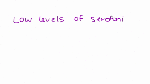 what-are-the-physiological-effects-of-low-serotonin