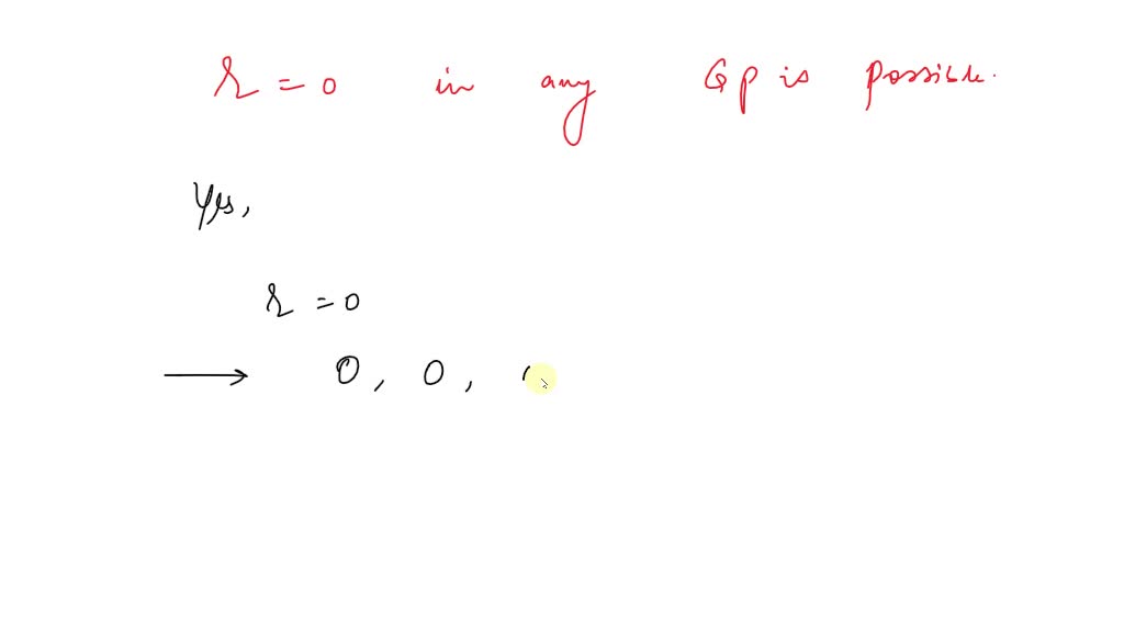 Solved Can A Geometric Sequence Have A Common Ratio Of