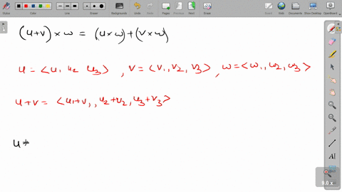prove-each-of-the-identities-using-the-formula-for-the-cross-product-mathbfumathbfv-times-mathbfwmat