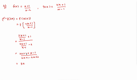 use-the-definition-of-inverses-to-determine-whether-f-and-g-are-inverses-fxfracx1x-2-quad-gxfrac2--2