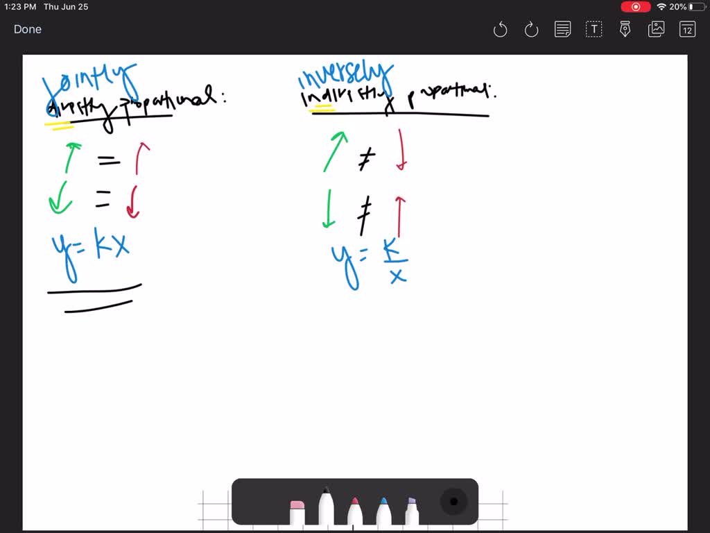 solved-each-of-the-following-represents-direct-proportionality-with