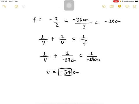a-small-candle-25-mathrmcm-in-size-is-placed-at-27-mathrmcm-in-front-of-a-concave-mirror-of-radius-o