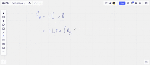 a-wire-500-mathrmcm-long-carries-a-0500-mathrma-current-in-the-positive-direction-of-an-x-axis-throu