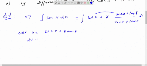 prove-the-integration-formula-int-sec-x-d-xln-sec-xtan-xc-a-by-multiplying-the-integrand-by-a-form-o