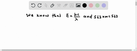 calculate-the-energy-in-joules-of-a-photon-of-green-light-having-a-wavelength-of-563-mathrmnm
