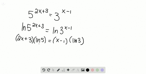 solve-each-exponential-equation-express-the-solution-set-in-terms-of-natural-logarithms-or-common-19