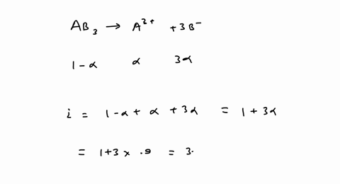 01-molal-aqueous-solution-of-an-electrolyte-a-b_3-is-90-ionised-the-boiling-point-of-the-solution-at