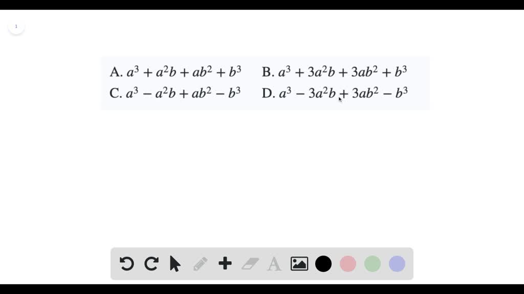 Solved What Is The Expanded Form Of A B 3