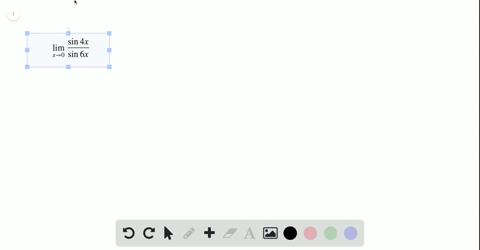 lim-_x-rightarrow-0-fracsin-4-xsin-6-x