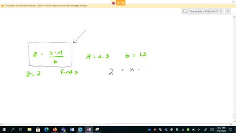 a-measurement-x-in-a-population-with-mean-mu23-and-standard-deviation-sigma13-has-z-score-z2-find-x