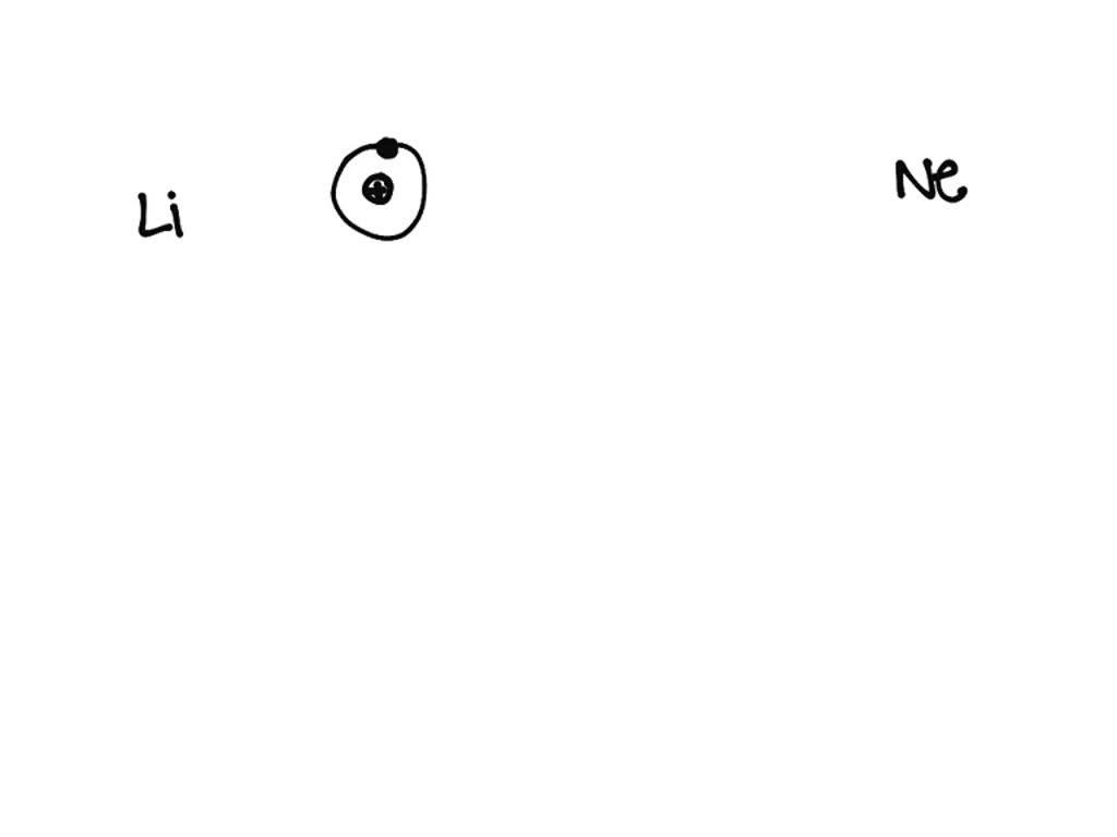 SOLVED: Which element in the second period has the largest atomic