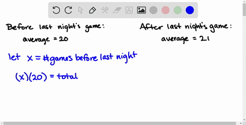 before-last-nights-game-a-basketball-player-had-scored-an-average-arithmetic-mean-of-20-points-per-g