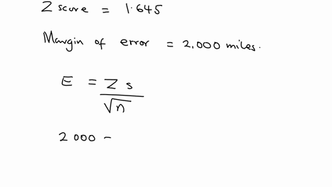 an-automobile-dealer-has-an-inventory-of-400-used-cars-to-estimate-the-mean-mileage-of-this-inventor