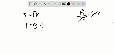 exer-33-34-a-find-the-radian-and-degree-measures-of-the-central-angle-boldsymboltheta-subtended-by-t