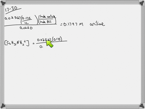a-titration-of-250-mathrmml-of-a-solution-of-the-weak-base-aniline-mathrmc_6-mathrmh_5-mathrmnh_2--3