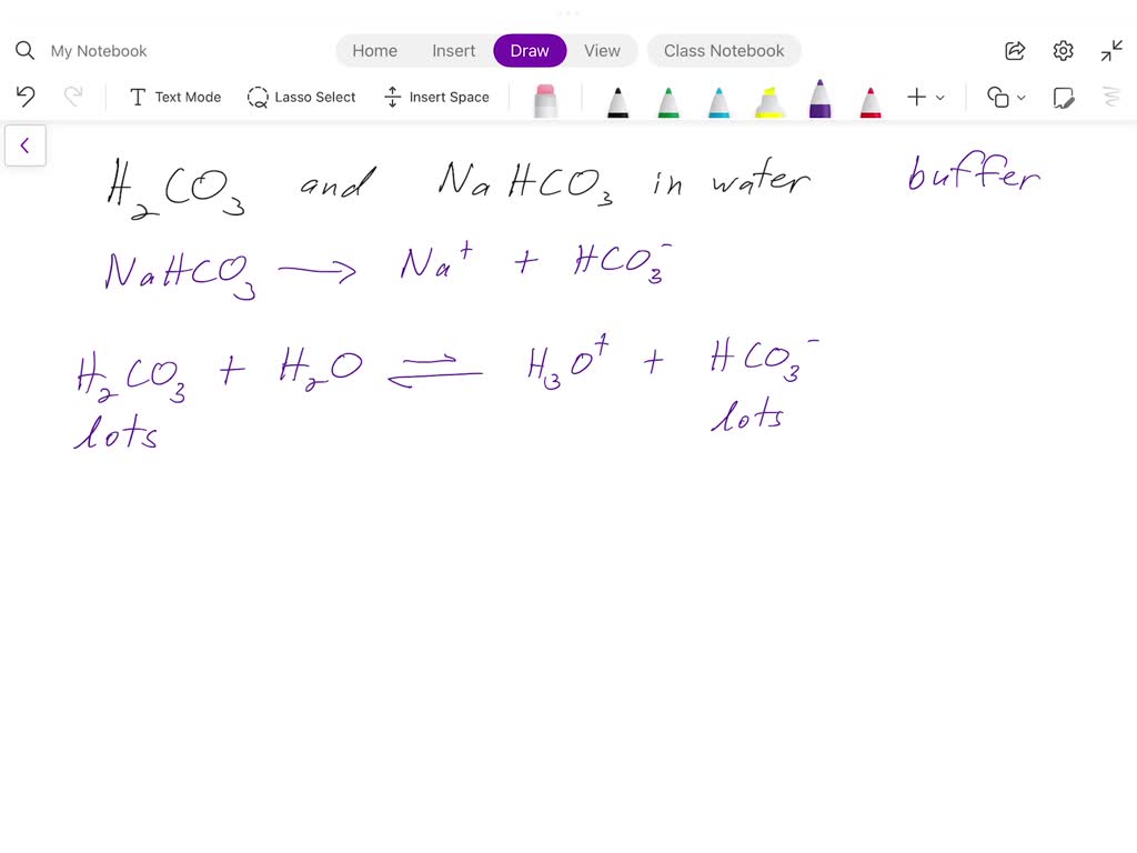 Solvedone Important Buffer System Is The Carbonic Acid Bicarbonate