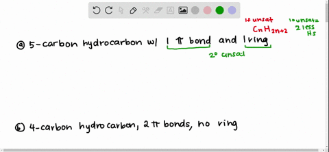 determine-the-molecular-formula-for-each-of-the-following-a-a-5-carbon-hydrocarbon-with-one-pi-bond-